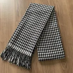 千鳥格子　大判ストール
