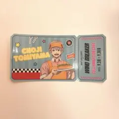 WIND BREAKER コラボカフェ チケット風ステッカー 兎耳山 丁子