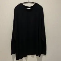 ZARA ブラック ニットセーター M-L