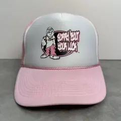 90s 00s ヴィンテージキャップ y2k b-boy ヒップホップ ピンクのサムネイル