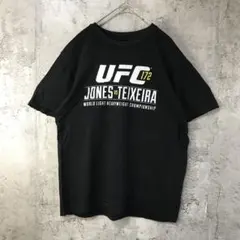 B2064古着　Tシャツ バックプリント　黒　90s Y2K