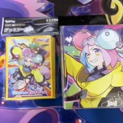 ポケモンカードゲーム 公式デッキケース スリーブ シールド セット ナンジャモ