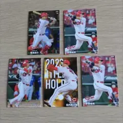 Calbeeプロ野球チップスカード2024第1弾５枚