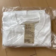 新品 クルーネック長袖Tシャツ ホワイト Lサイズのサムネイル