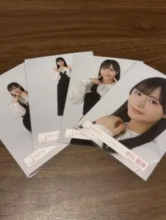 櫻坂46 生写真4種コンプ クラシックコーデ 中川智尋