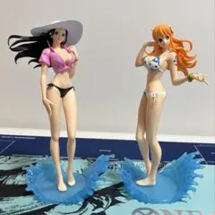 ワンピース ナミ ロビン GLITTER GLAMOURS フィギュア