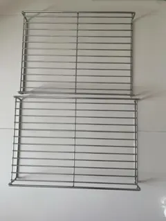 ヴィンテージ マトファー角ステンレスケーキクーラー　36x24x2cm2枚 ヴィンテージ マトファー角ステンレスケーキクーラー 36x24x2cm2枚