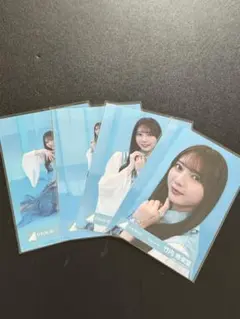 日向坂46 竹内希来里 生写真 4種コンプ　Empty青衣装