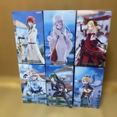 Re:ゼロから始める異世界生活 リゼロ GIGO限定 フィギュア 6点セット