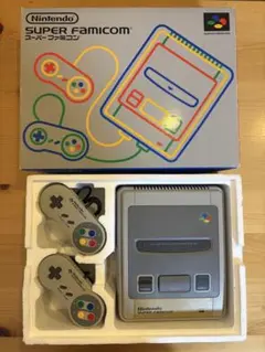動作未確認　任天堂 スーパーファミコン 本体 箱付き