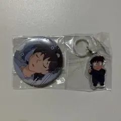 忍たま乱太郎　土井先生　缶バッジ　めじるし　セット