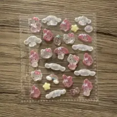 サンリオ　ボンボンドロップシールmini おすそ分け