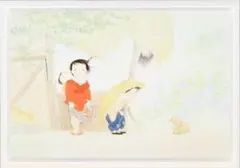 中島潔 『雪物語』 外寸約426×303mm 額 アクリル板付 アートプリント
