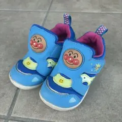 アンパンマン ベビーシューズ 青 14.5cm