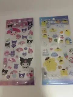 クリアキャンディシール サンリオ 　２枚セット