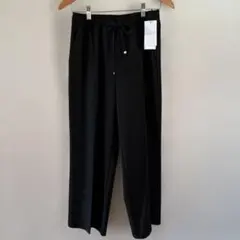 新品タグ付き　OPAQUE.CLIP ブラック ワイドパンツ38/M