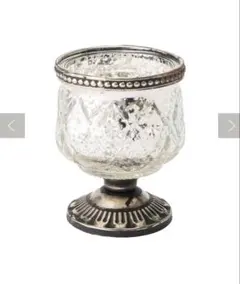 アンティークガラスカップ　フレンチモロッコ