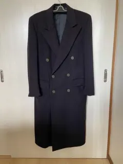 dunhill ブラック ダブルブレスト チェスターコート dunhill 新古品 ダンヒル コート 51%OFF メンズ ブランド