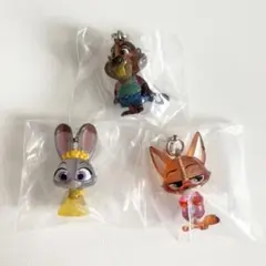 ズートピア2 めじるしアクセサリー ニックA ジュディB ニブルズ