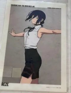 チェンソーマン レゼ A3 クリアポスター ベースヤードトーキョー