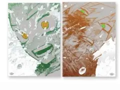 新品未開封　ヒロアカ原画展　A2アートポスター　2枚セット