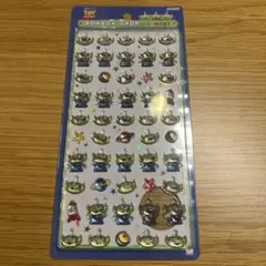 ボンボンドロップシール　ミニ　リトルグリーンメン　トイストーリー
