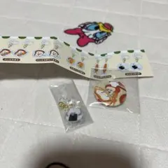 パンどろぼう 缶バッチ 非売品 イヤリング おにぎりぼうや