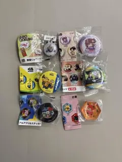 くら寿司 ビッくらポン 缶バッジ ステッカー まとめ売り