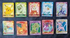 丸美屋　ポケモンカレー　シール　10枚セット①