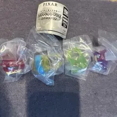 ピクサーリング　ガチャ　4点