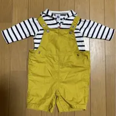 プチバトー  サロペット&トップス　セット