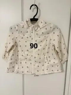 プティマイン　チェリー柄　ウィンドブレーカー