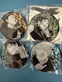 呪術廻戦　デコレクション缶バッジ　五条悟　伏黒恵
