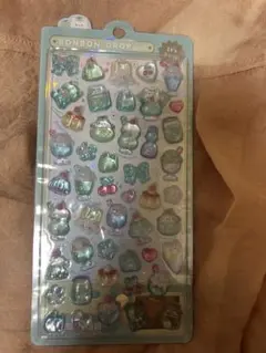 ⭐︎ボンボンドロップシール　クリームソーダ？です