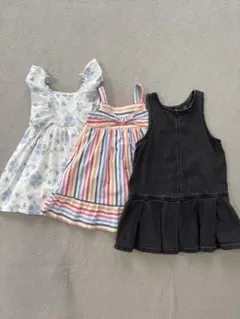 Baby GAP ワンピース 2点 バースデイワンピース1点　セット