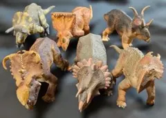 エドモントサウルス＆デイノケイルス他 （SAFARI）PVCフィギュア