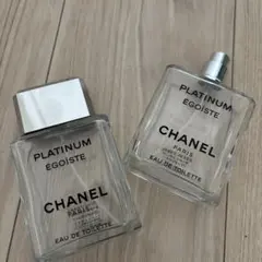 CHANEL EGOIST空瓶２個