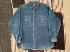 92年製 levi's 54718 デニム ワークシャツ work wear