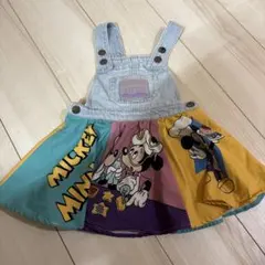 LITTC ディズニー ミッキー＆ミニー ジャンバースカートのサムネイル
