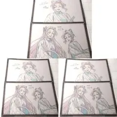 鬼滅の刃　ダイニング　お楽しみくじ　おすそ分けポストカード　胡蝶しのぶ　カナエ