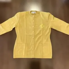 【ヴィンテージ品】　Christian Dior カーディガン イエローのサムネイル