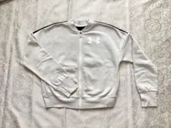 UNDER ARMOUR ジップアップジャケット ホワイト/ネイビー