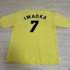 阪神タイガース 今岡誠 背番号7 ユニフォーム Tシャツ イエロー　SSK Lのサムネイル