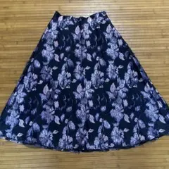 TRECODE トレコード　花柄ジャガード フレアスカートのサムネイル