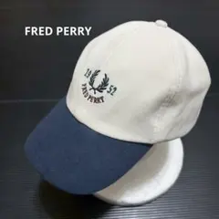 フレッドペリー　グラフィックピケキャップHW9675 560 ECRU