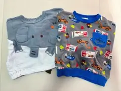 【2枚セット】ベビー　トレーナー