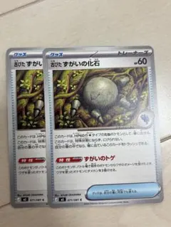 ポケモンカード 古びたずがいの化石 2枚セットのサムネイル