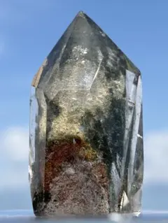 ✳ 希少 厳選　AＡＡ高透明　四季ガーデンクォーツ柱 庭園＊幽霊水晶　原石53gのサムネイル