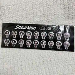 新品未使用　すのぷくシール　SERIOUS ver Snow Man
