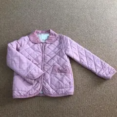 キッズ ピンク キルティングジャケット